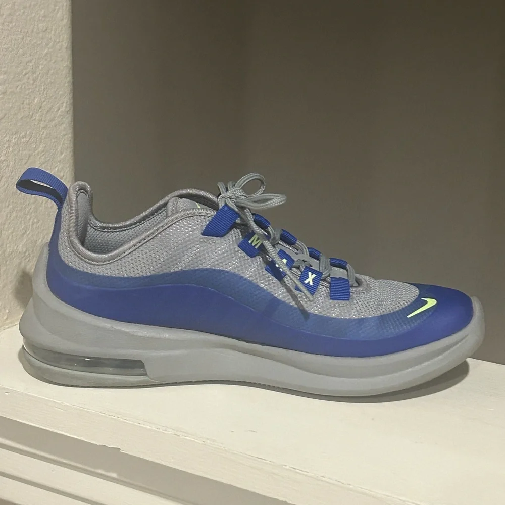 Nike Shoes Air Max Boys 4Y Youth Kids Blue Grey Axis GS Sneaker CZ9700001 Sports - Picture 5 of 9